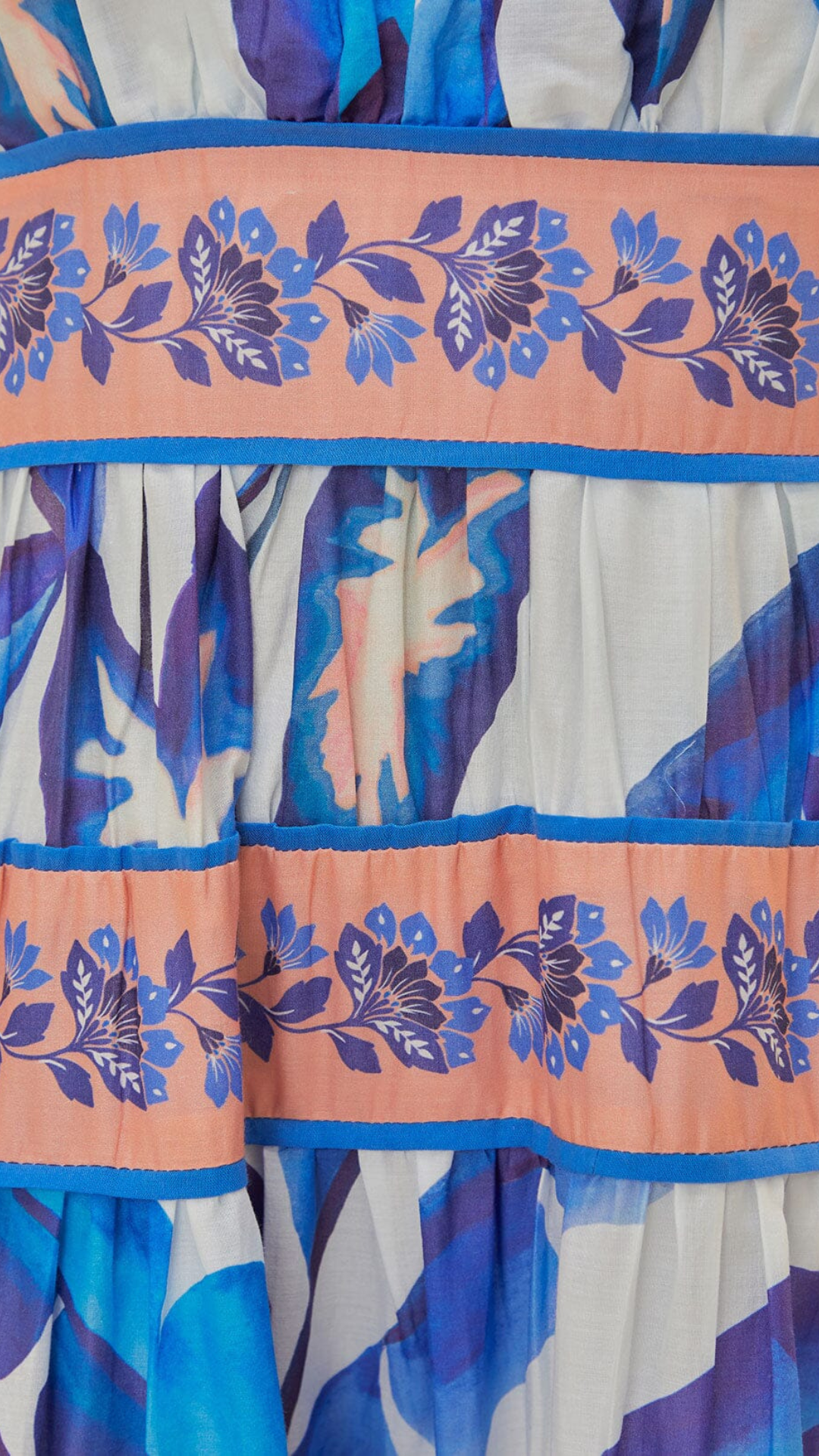 Blue Foliage Dress - Farm Rio