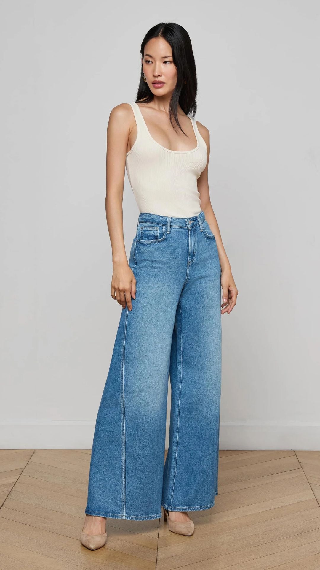 Beau Wide Leg Jean - L'Agence