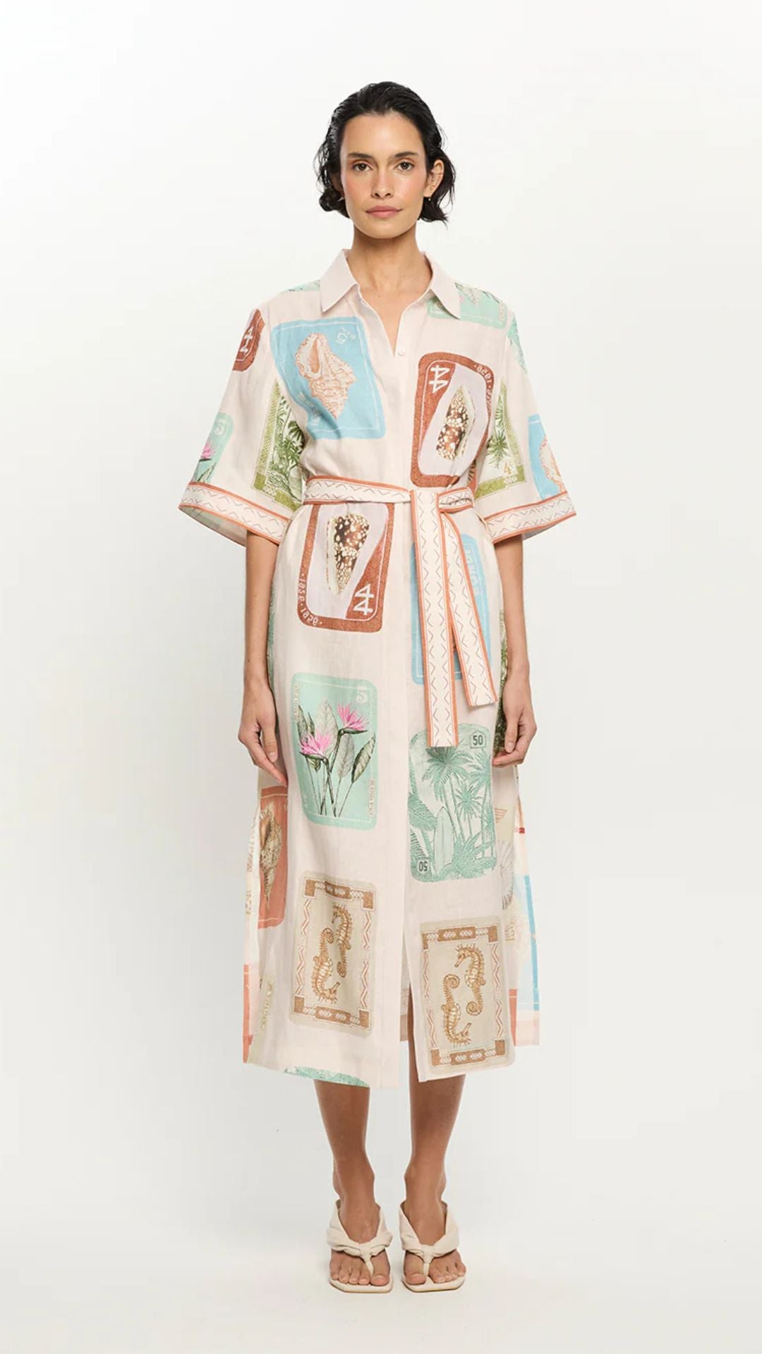 Coastline Shirt Dress