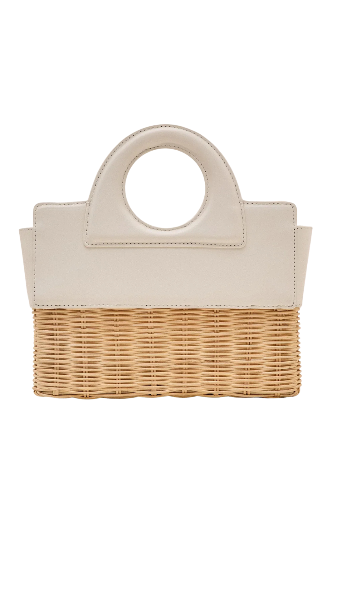 Penelope Petite Rattan Bag - Alexis