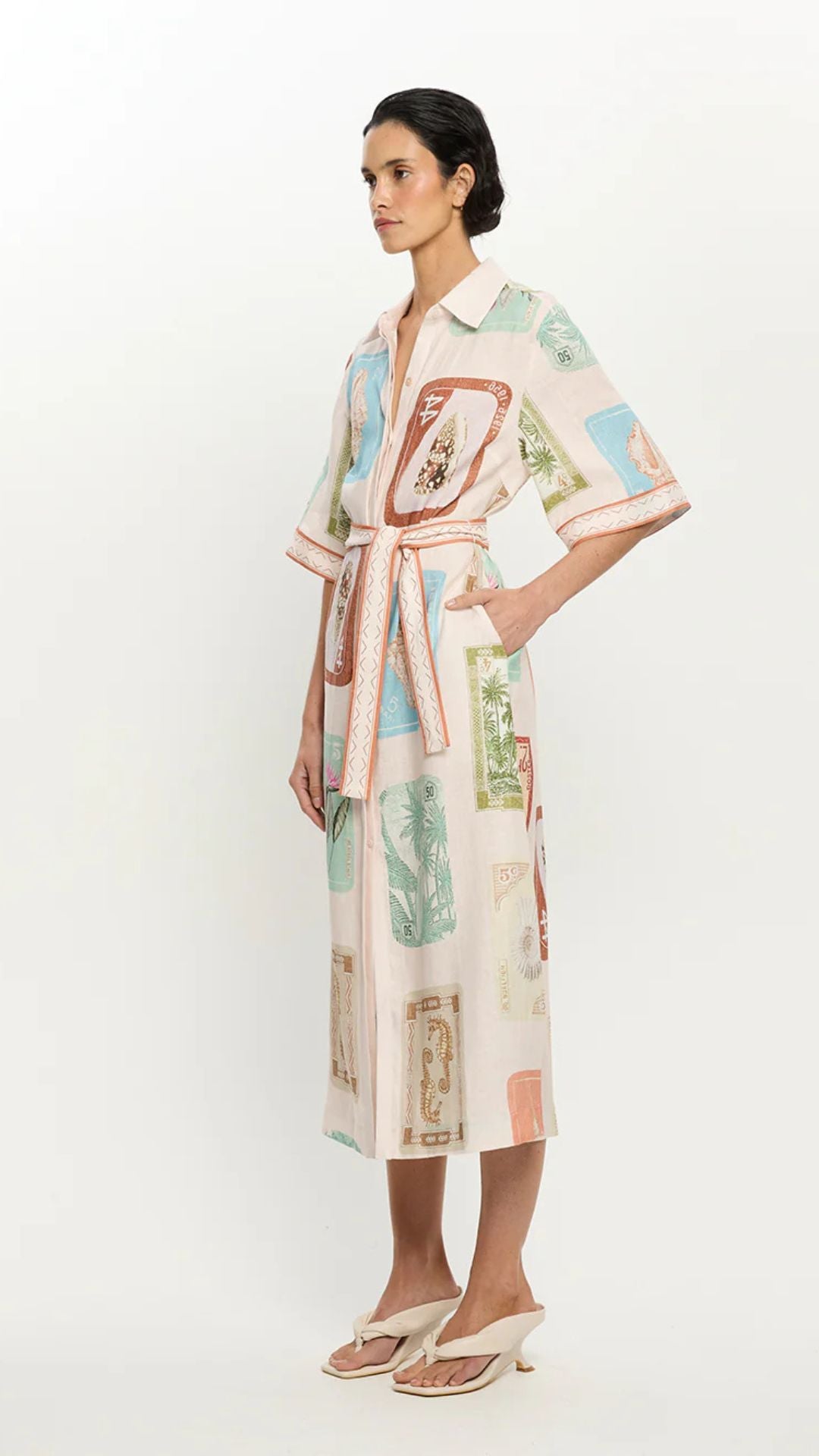 Coastline Shirt Dress