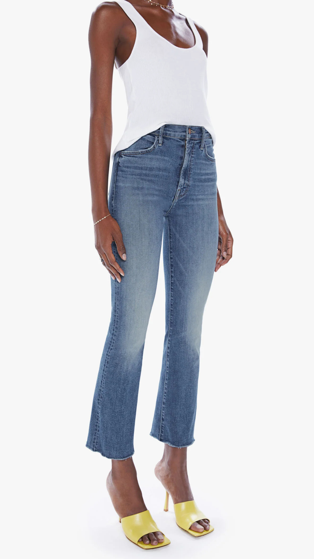 Hustler Ankle Fray - Mother Denim