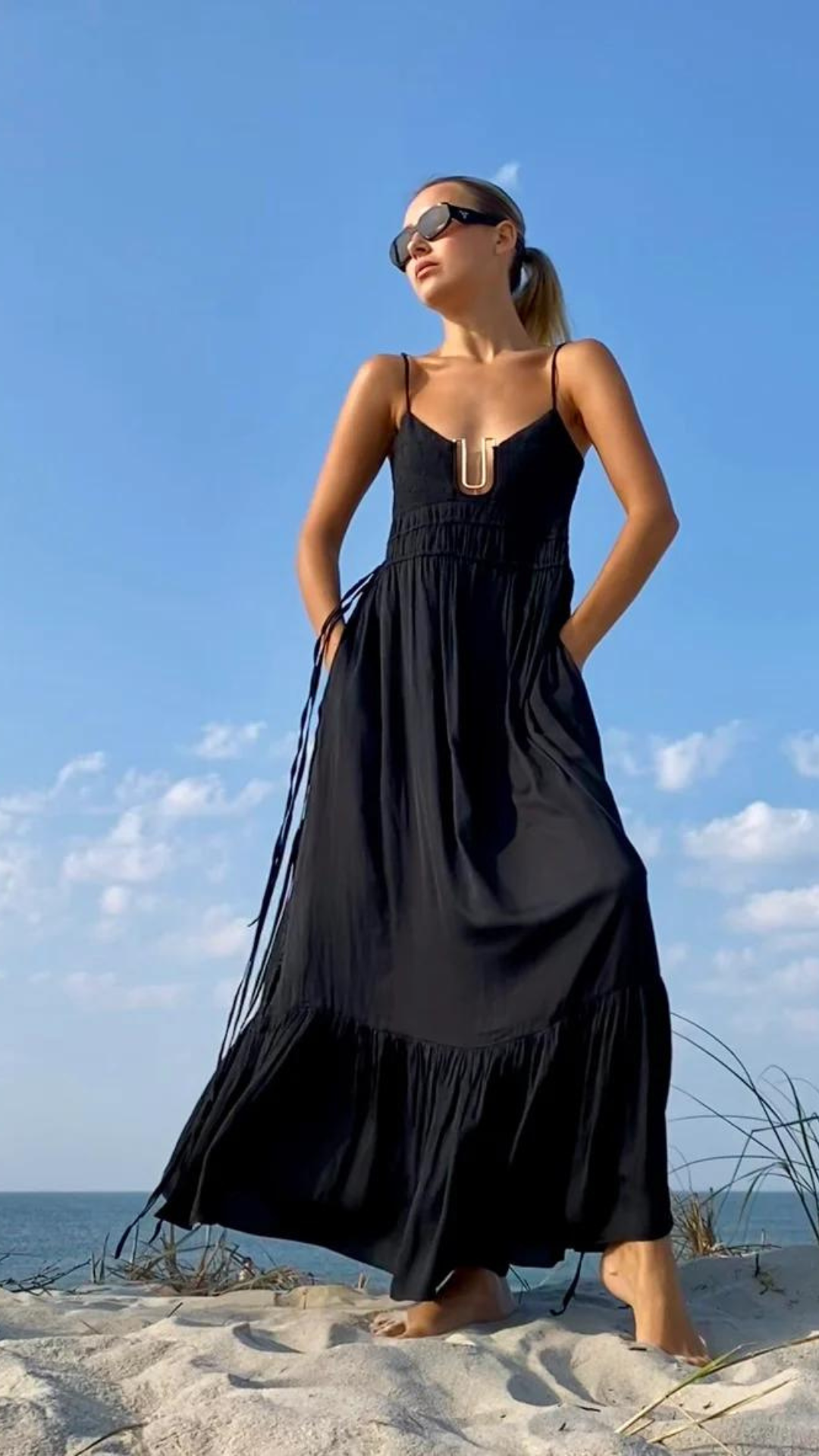 Leilani Black Dress - Uli Herzner