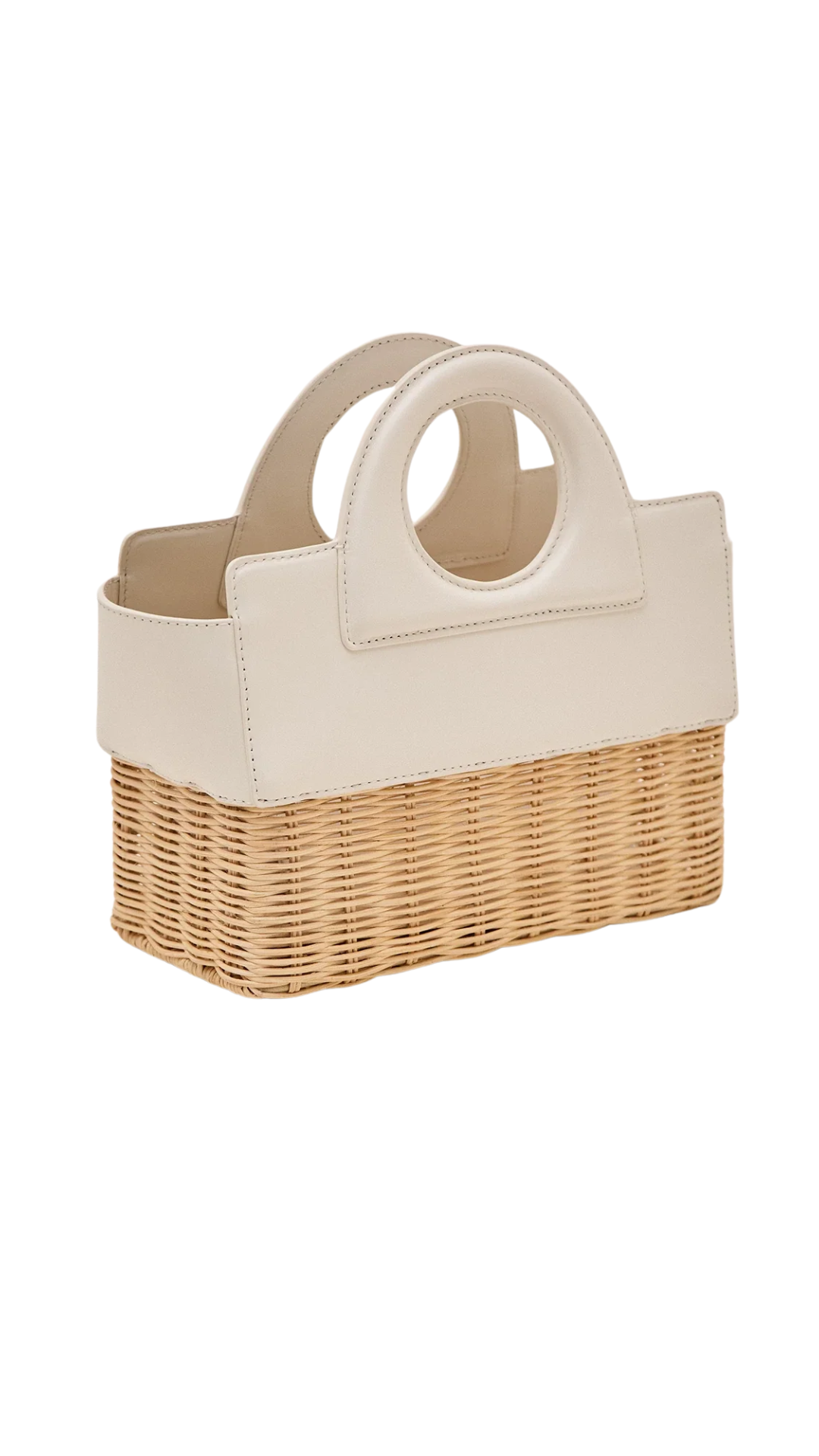 Penelope Petite Rattan Bag - Alexis