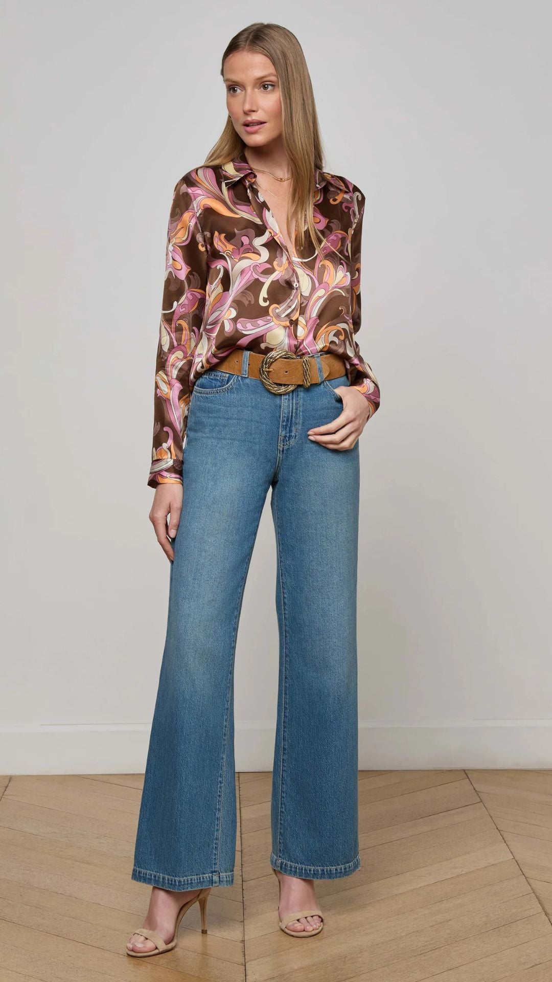 Tyler Long Sleeve Blouse - L'Agence