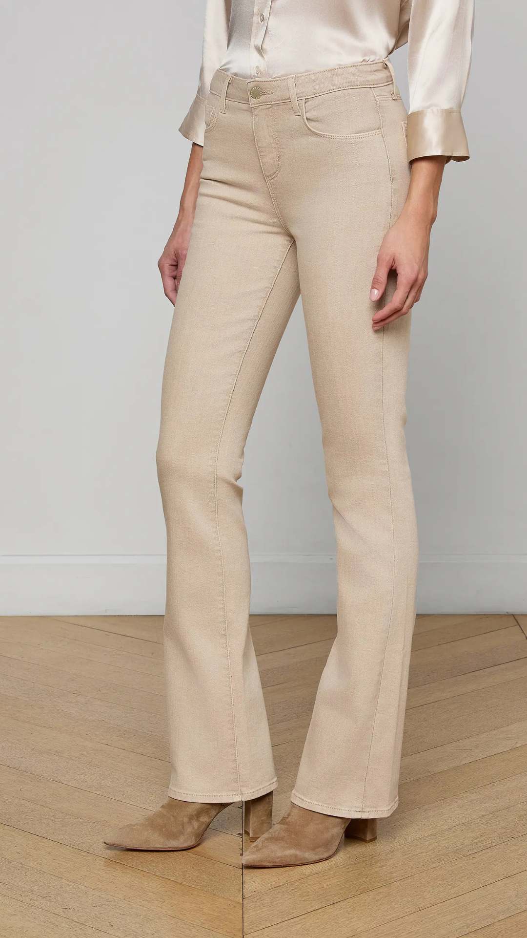 Selma Bootcut Jean Biscuit - L'Agence