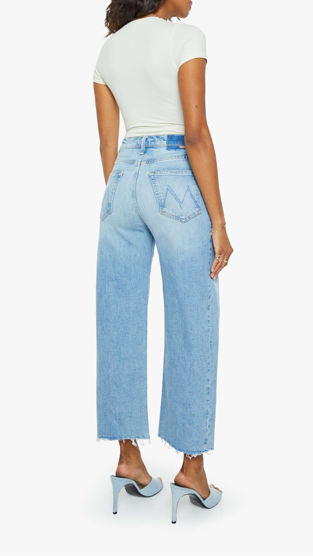 Half Pipe Ankle Fray - Mother Denim