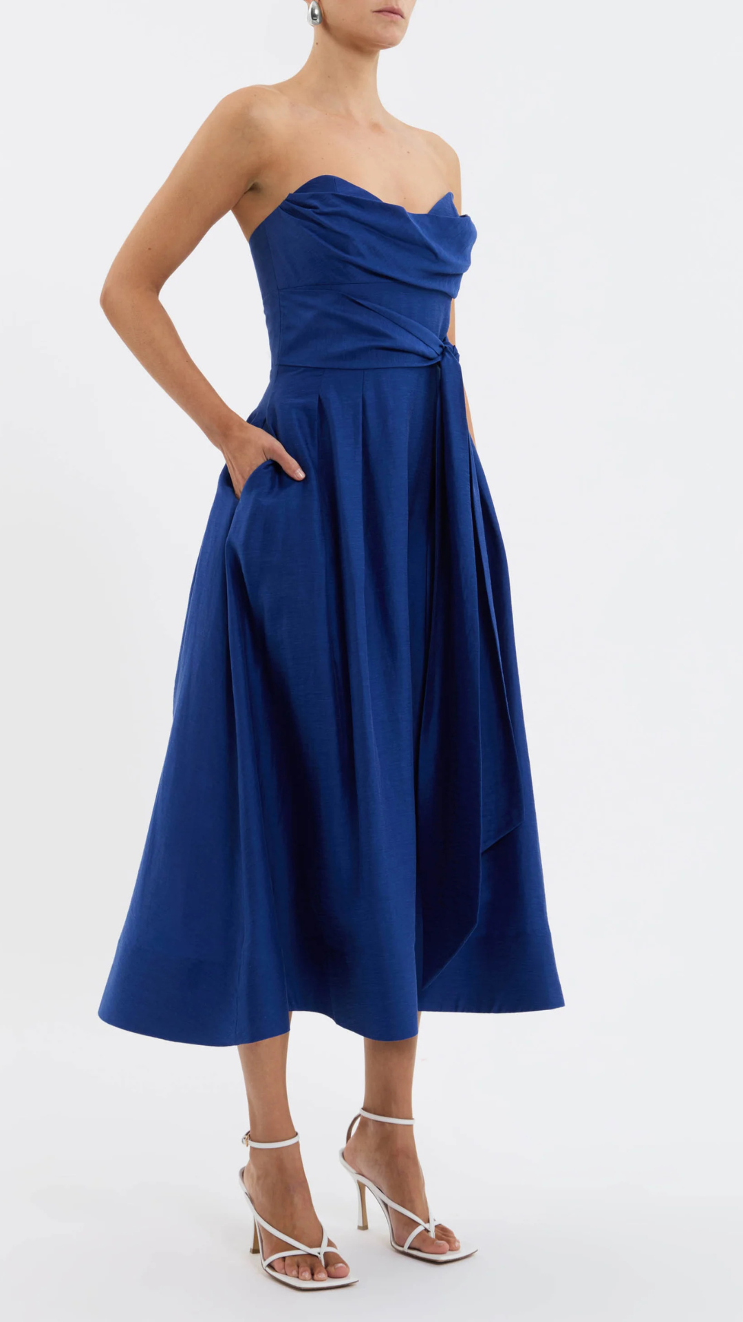 Cera Strapless Midi - Rebecca Vallance