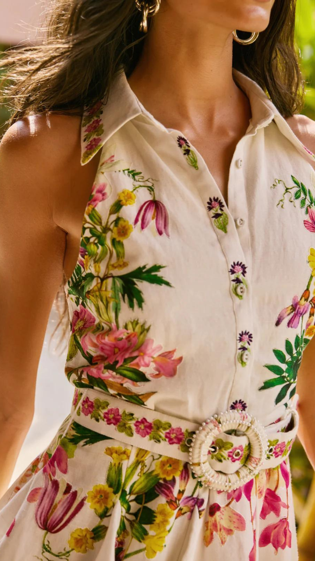 Floral Short Dress - Hemant and Nandita