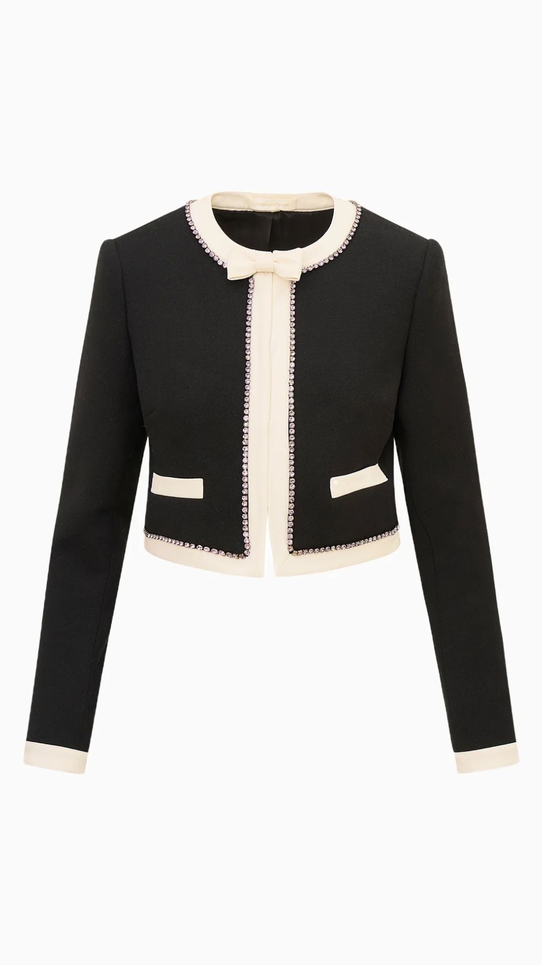 Ralphette Embellished Bow Jacket - LoveShackFancy