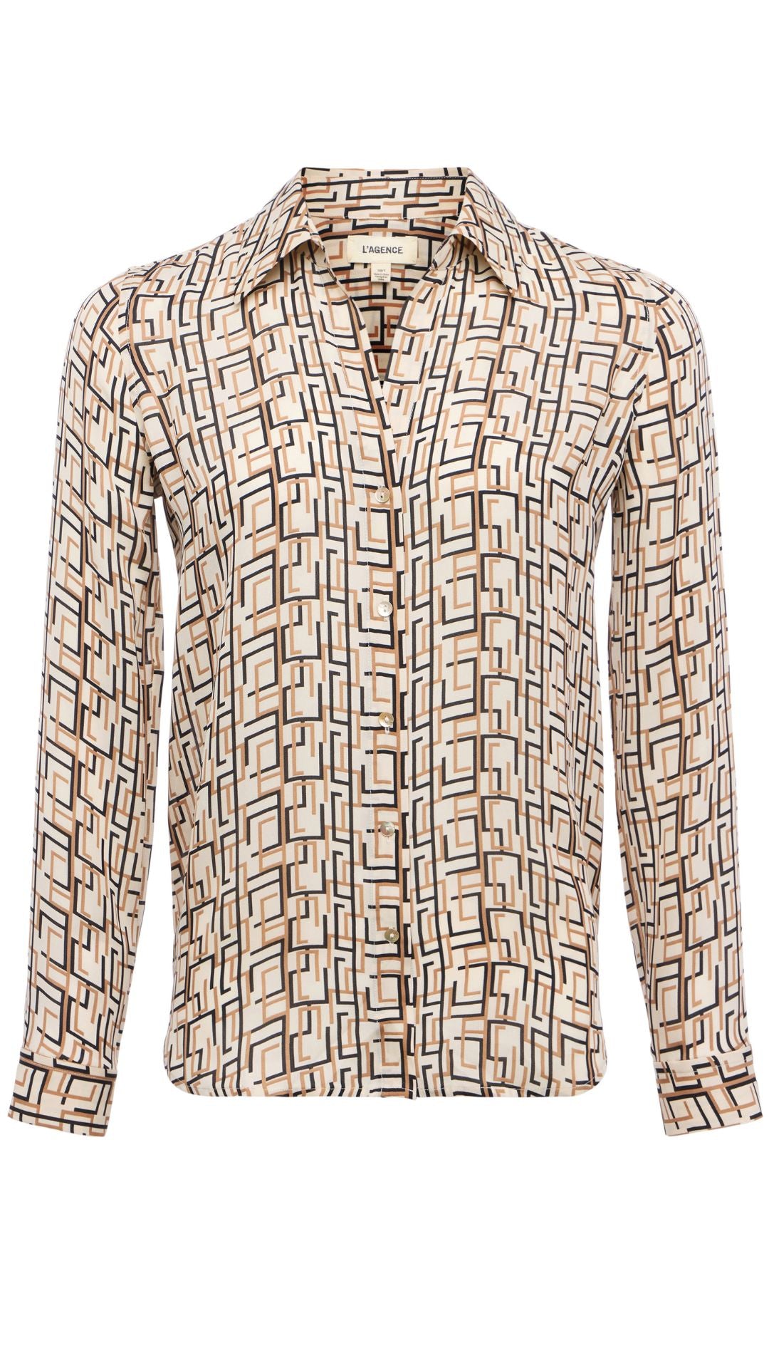 Nina Long Sleeve Blouse - L'Agence