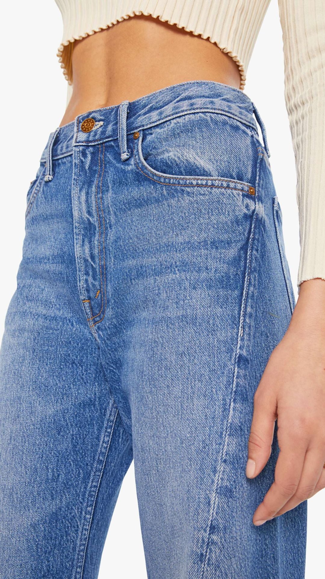 SNACKS! The Lemon Twist - Mother Denim