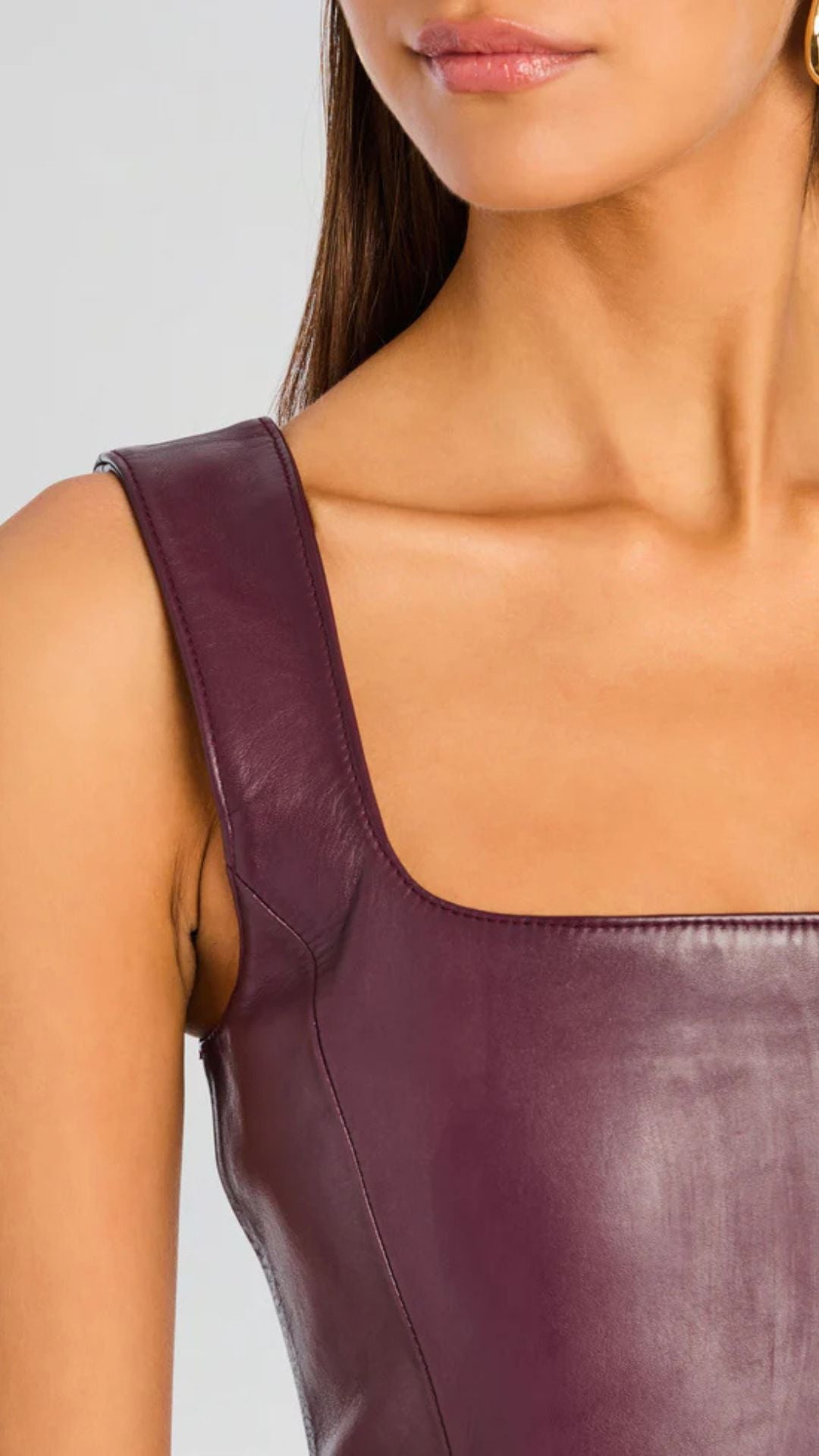 Tilde Leather Dress - Retrofete