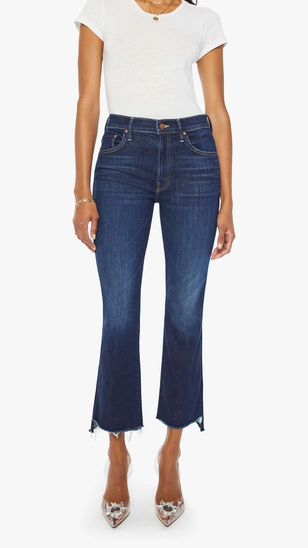 Insider Crop Fray - Mother Denim