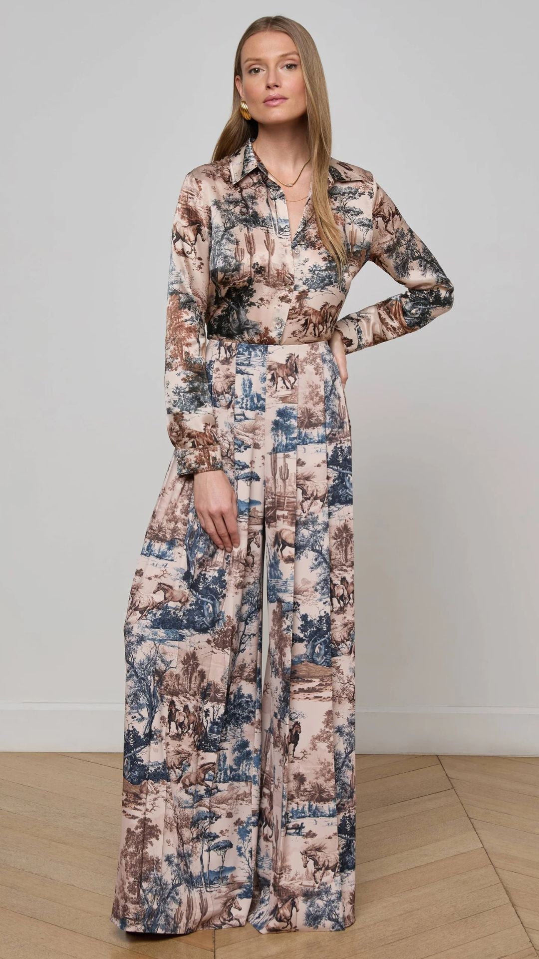 Tyler Long Sleeve Blouse Western