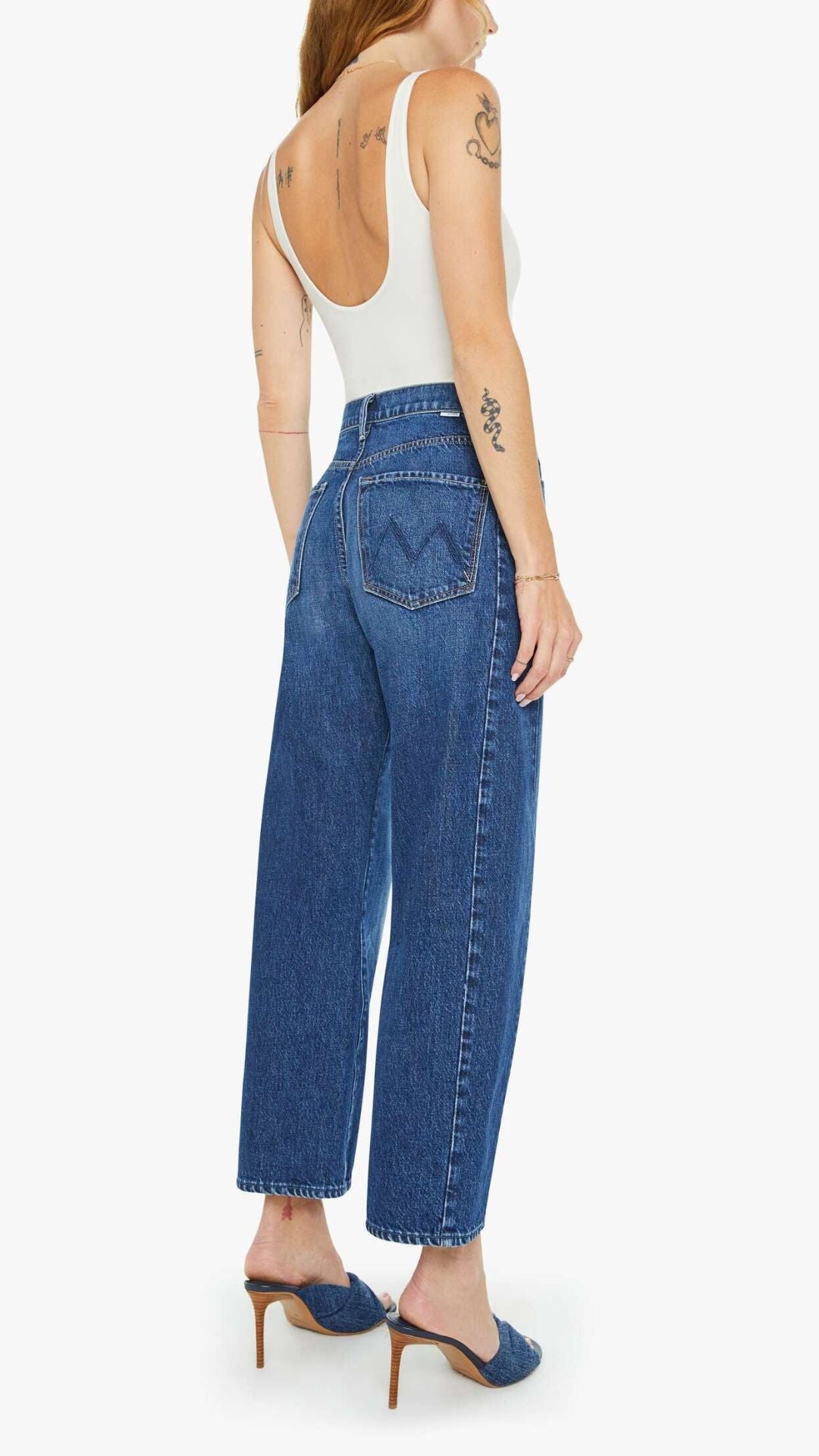 Half Pipe Ankle Dark - Mother Denim