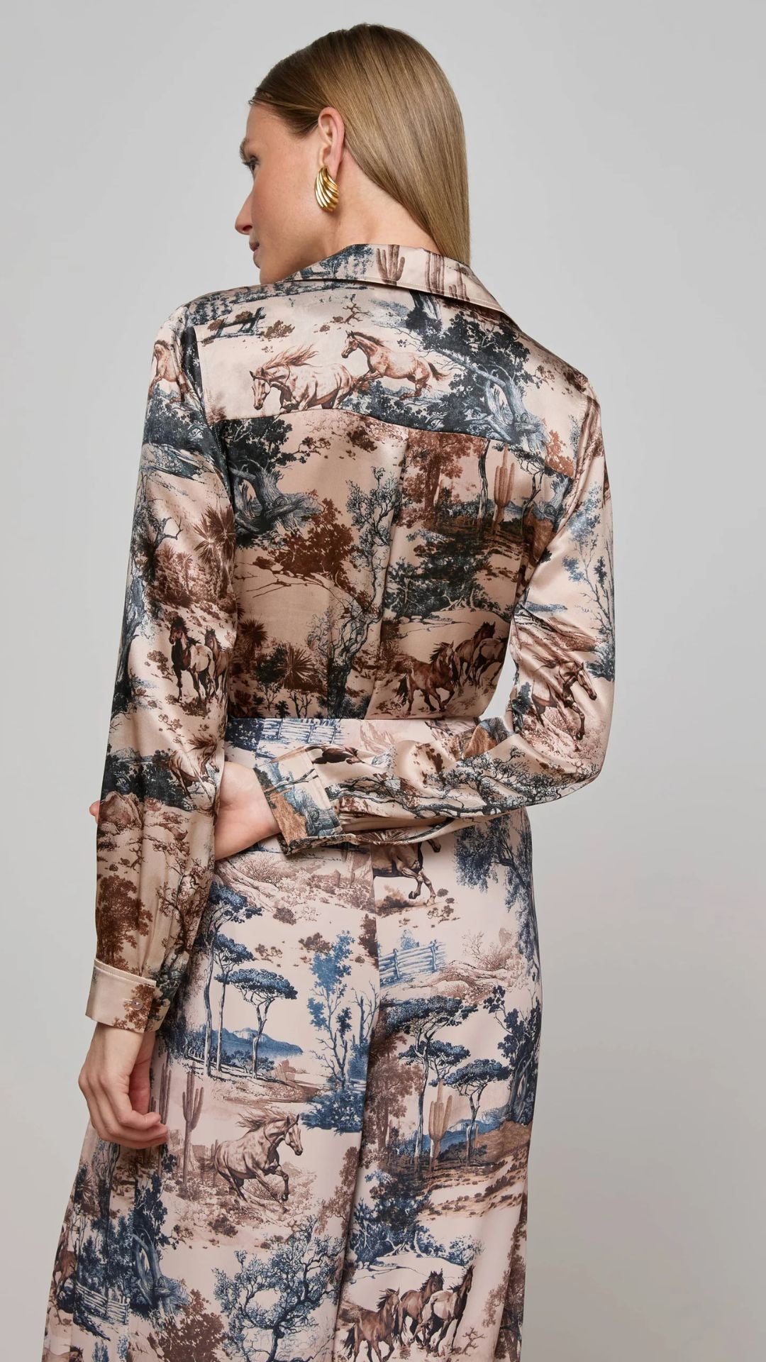 Tyler Long Sleeve Blouse Western