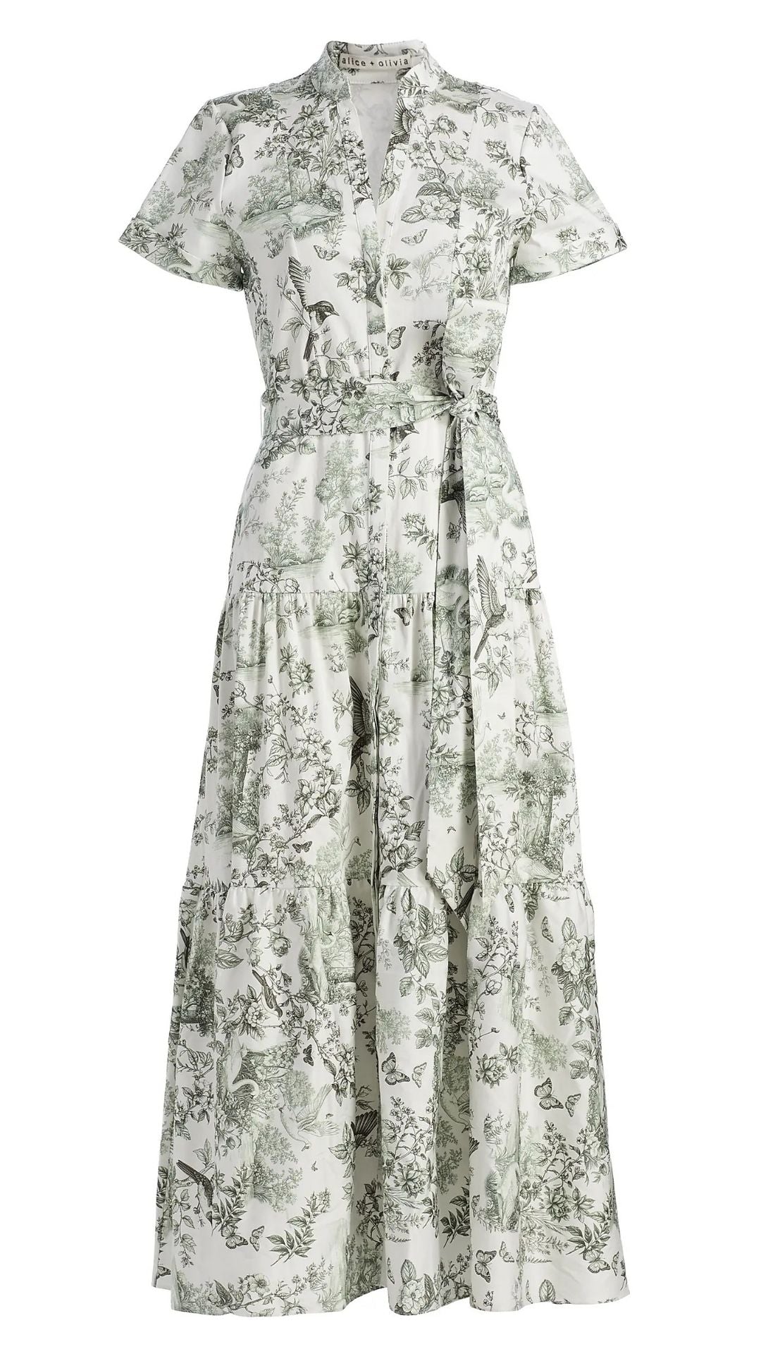 Lucy Roll Sleeve Shirt Dress Midi