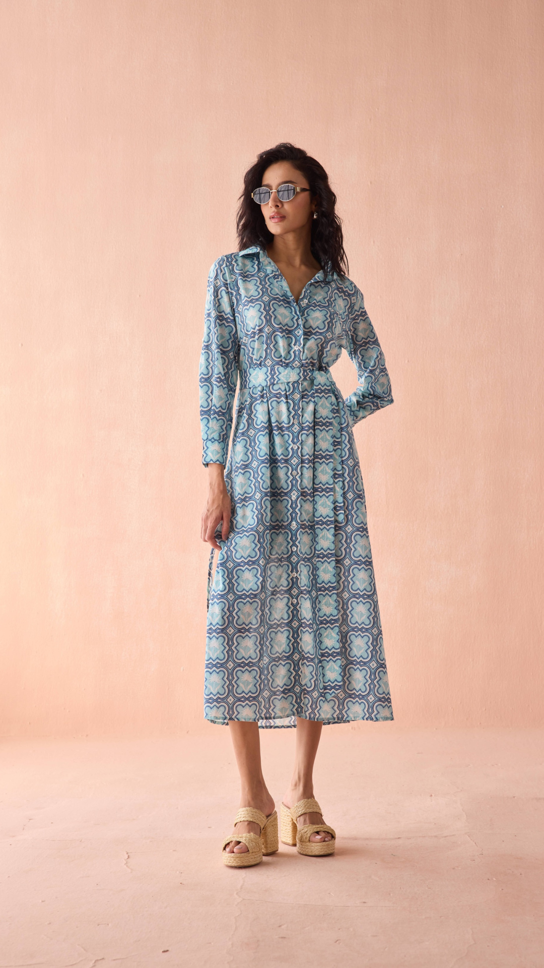 Emma Midi Dress Leena Santorini