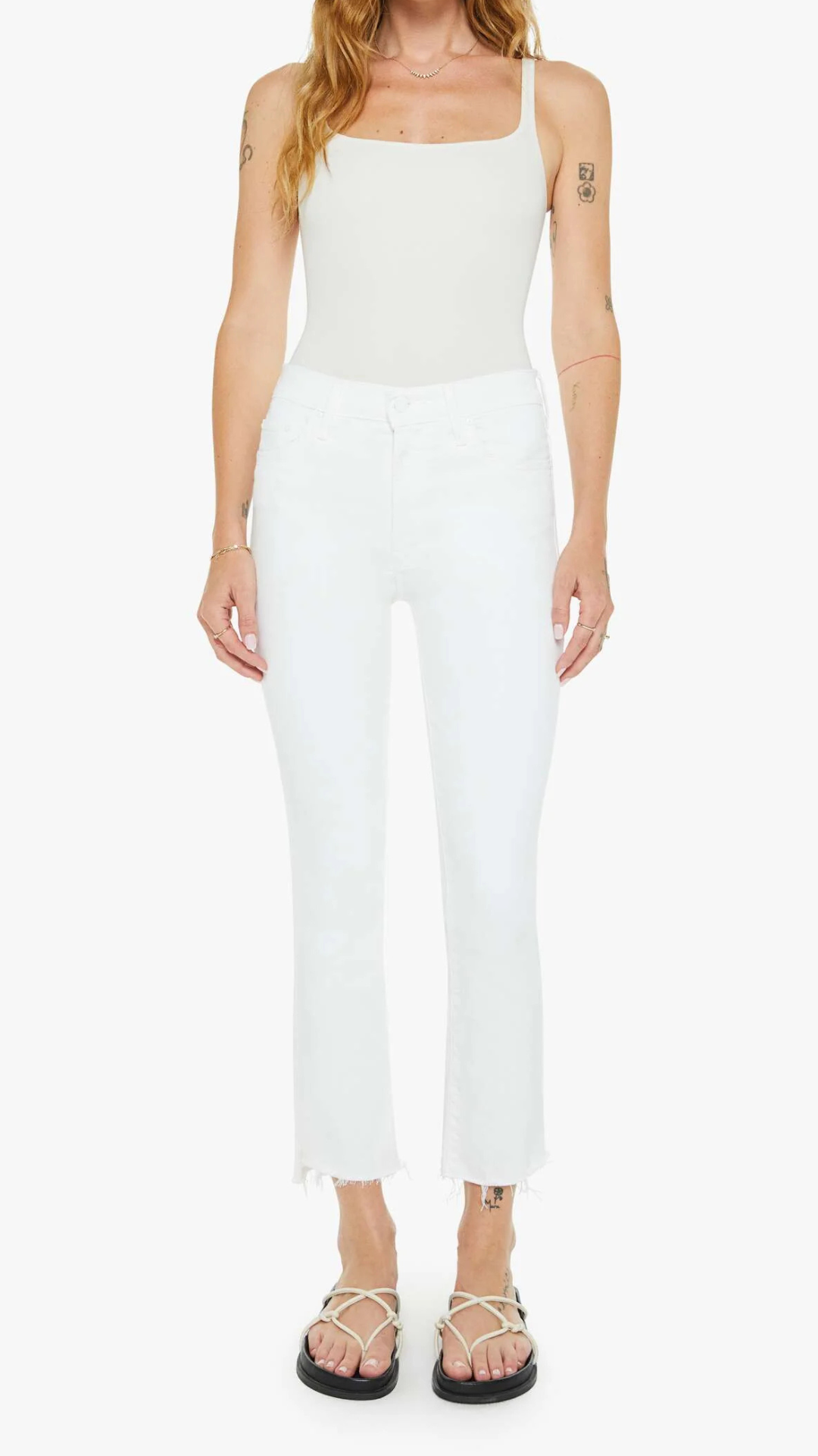 Insider Crop Step Fray - Mother Denim