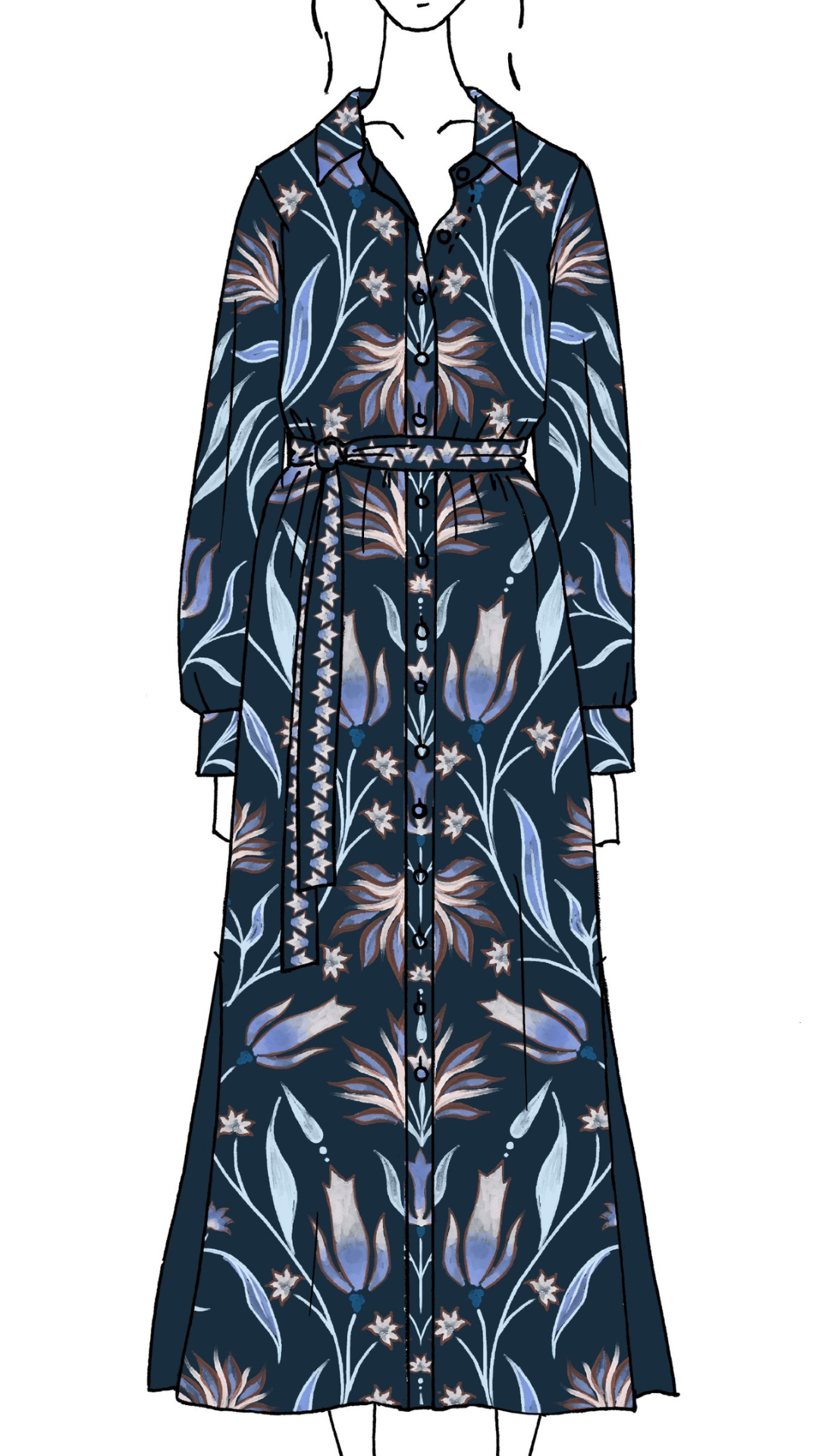 Emma Shirt Dress Demiere