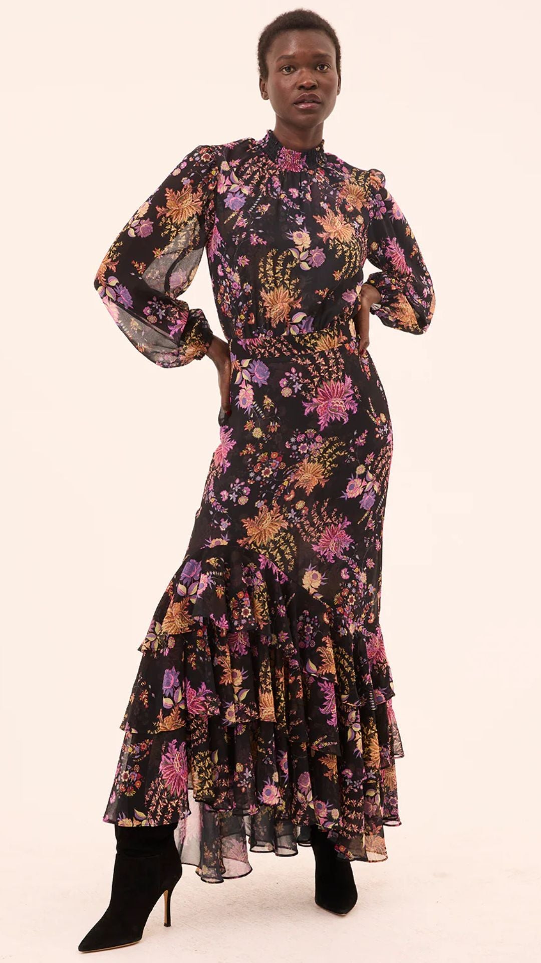 Audrey Dress Dusted Clister