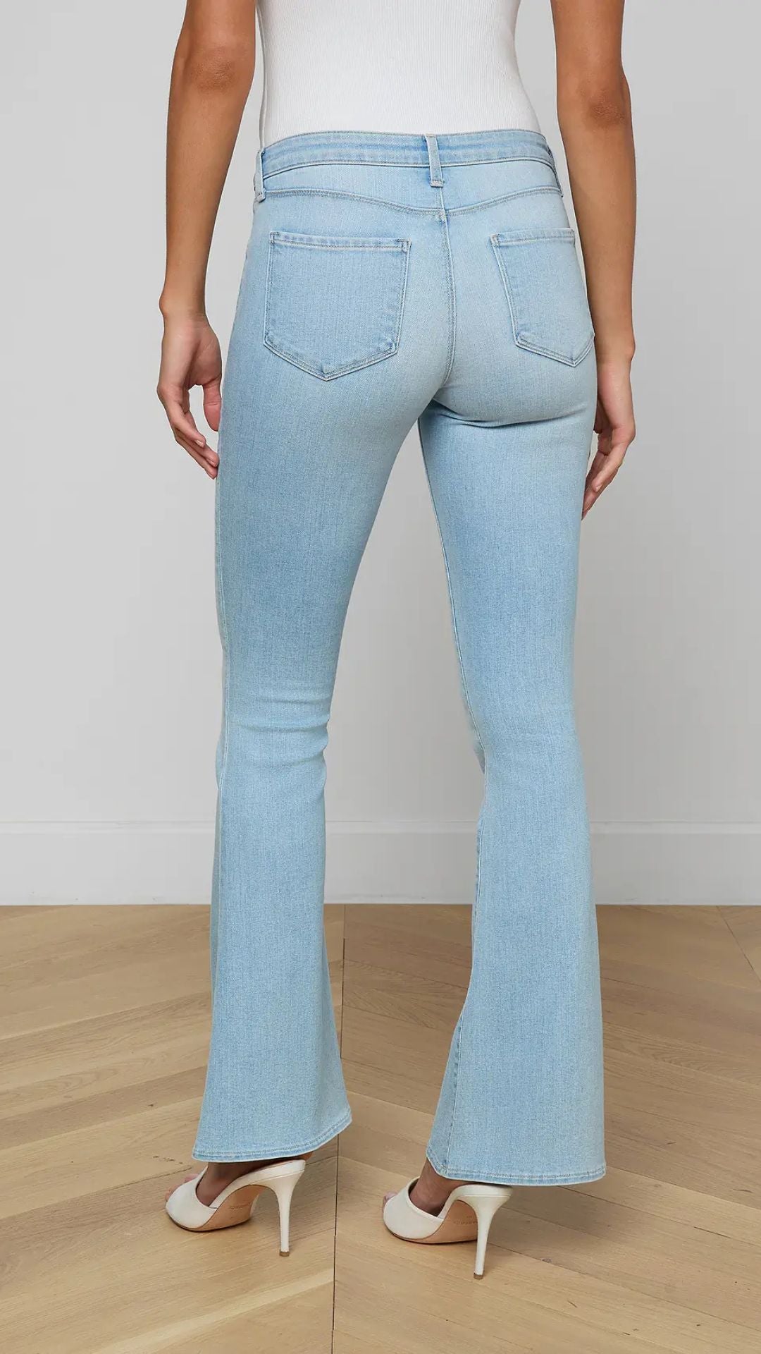 Taney Low-Rise Flare Jean - L'Agence