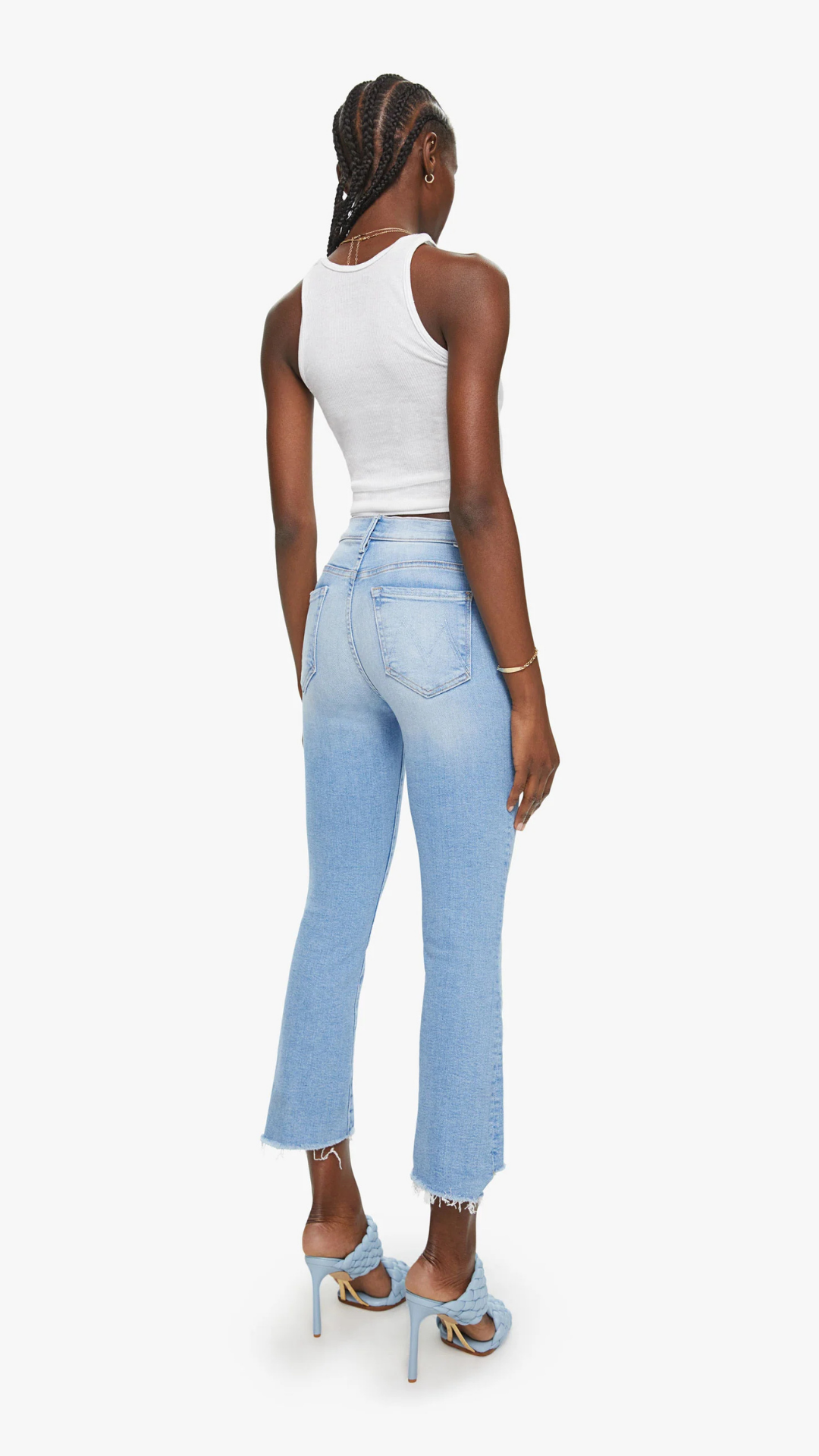 Insider Crop Fray - Mother Denim