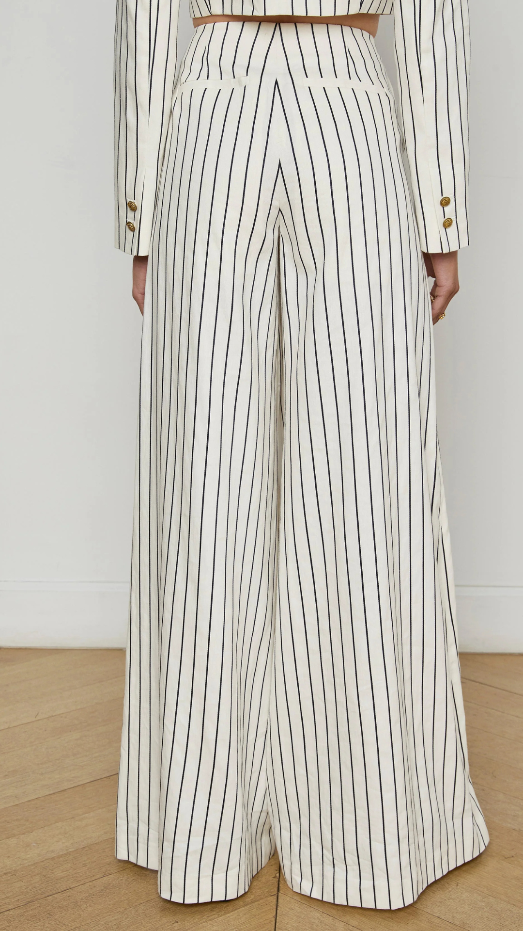 Kingston Striped Wide Leg Pant