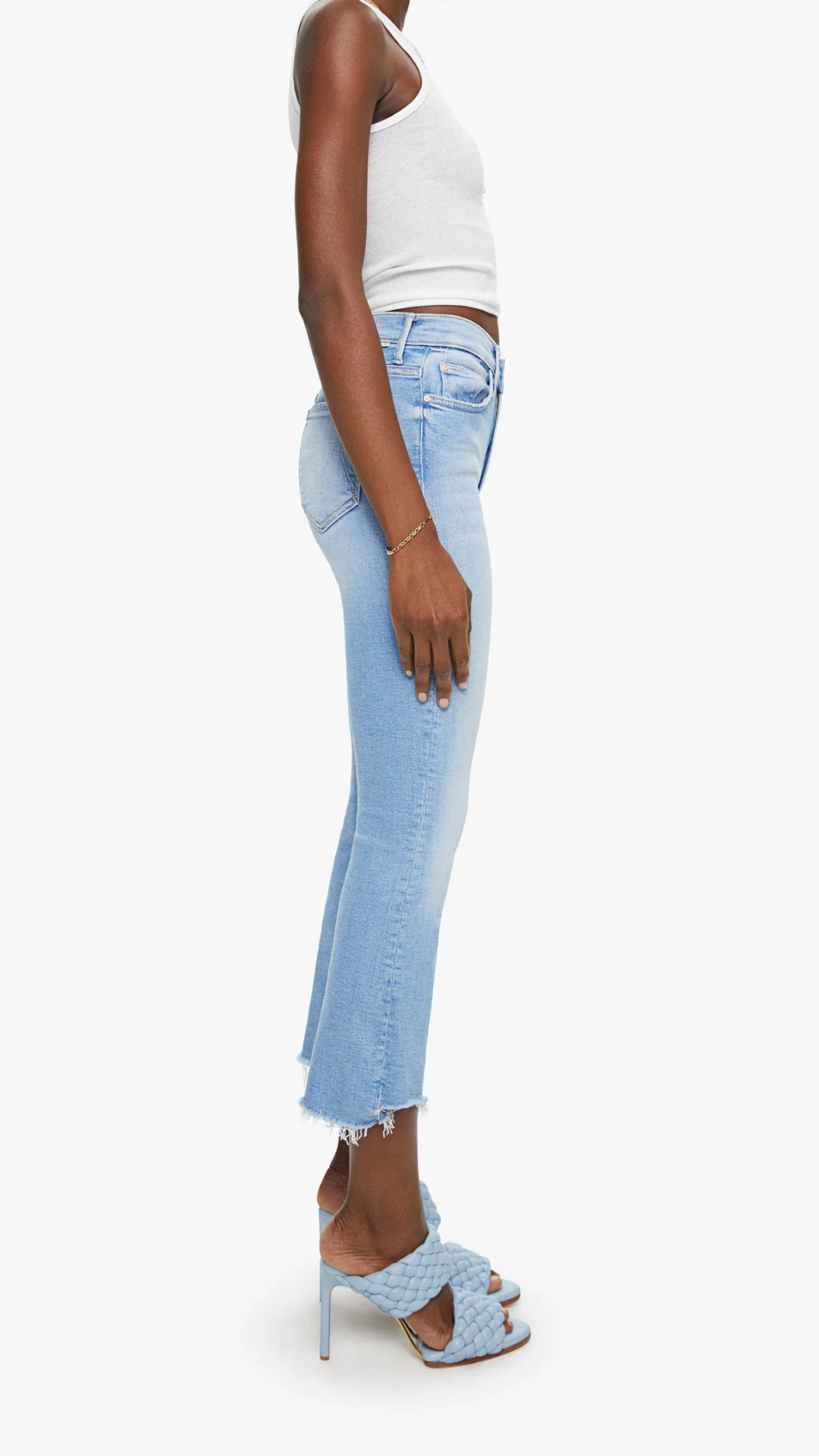Insider Crop Fray - Mother Denim