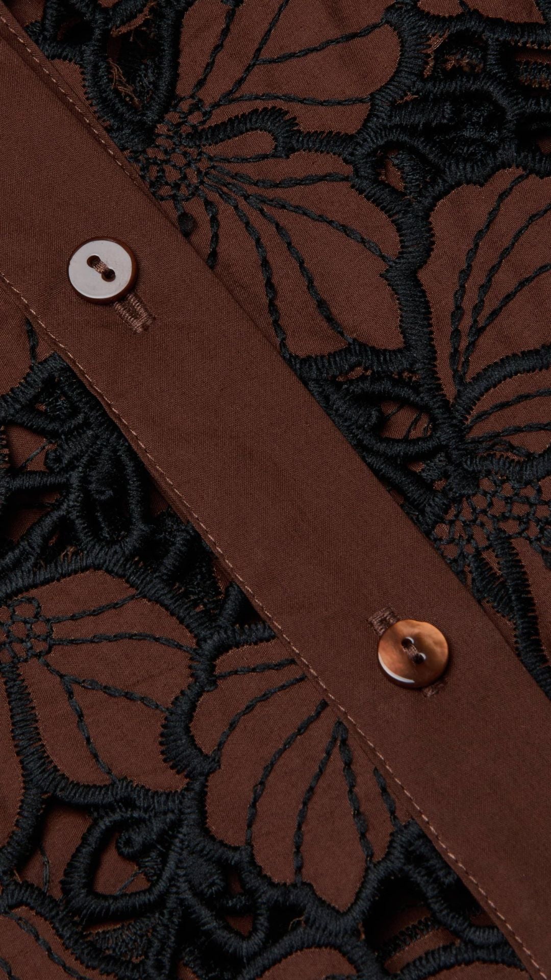 Seychelle Cropped Eyelet Blouse