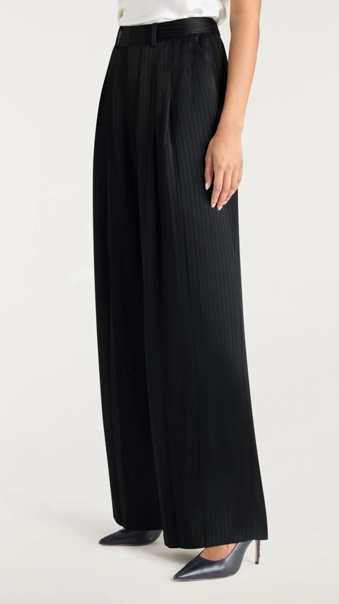 Georgia Satin Stripe Marne Pant