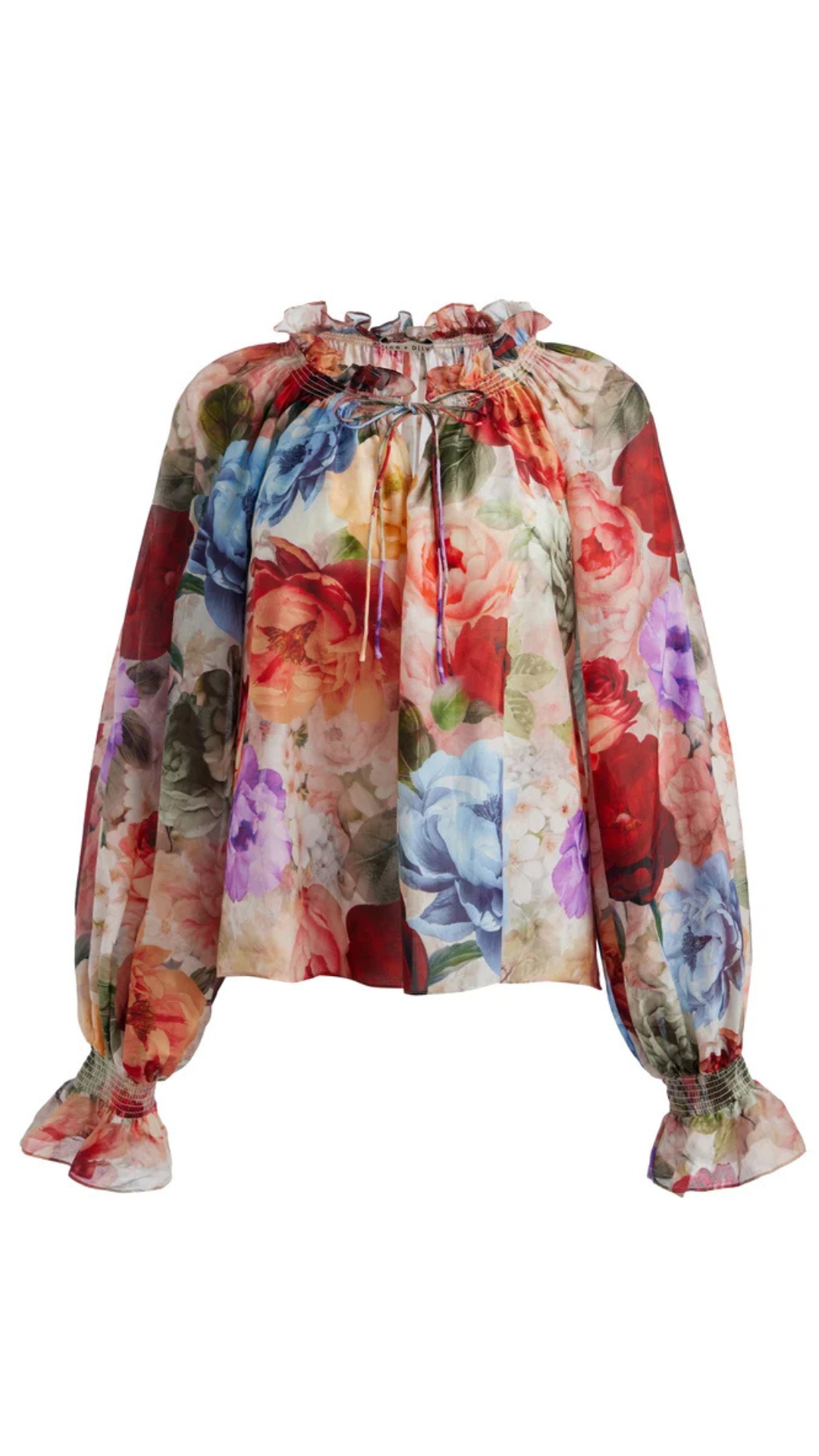 Norah Peasant Blouse - Alice and Olivia
