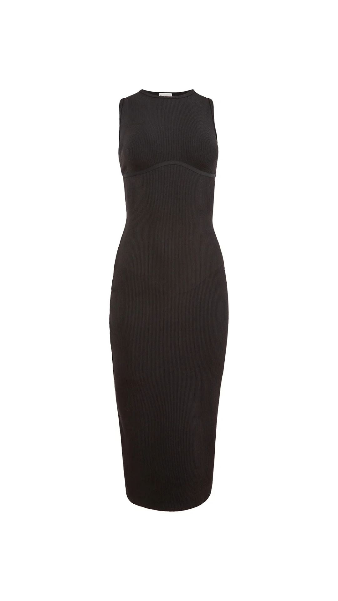 Hourglass Rib Midi Dress - Fleur Du Mal
