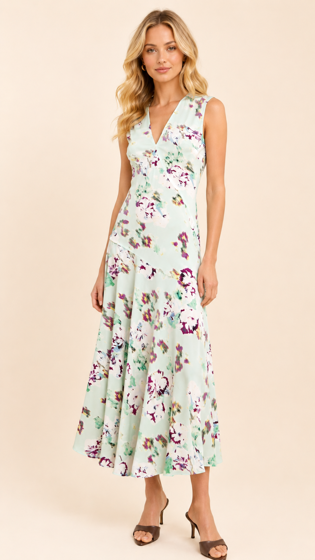 Elowen Silk Dress Oasis