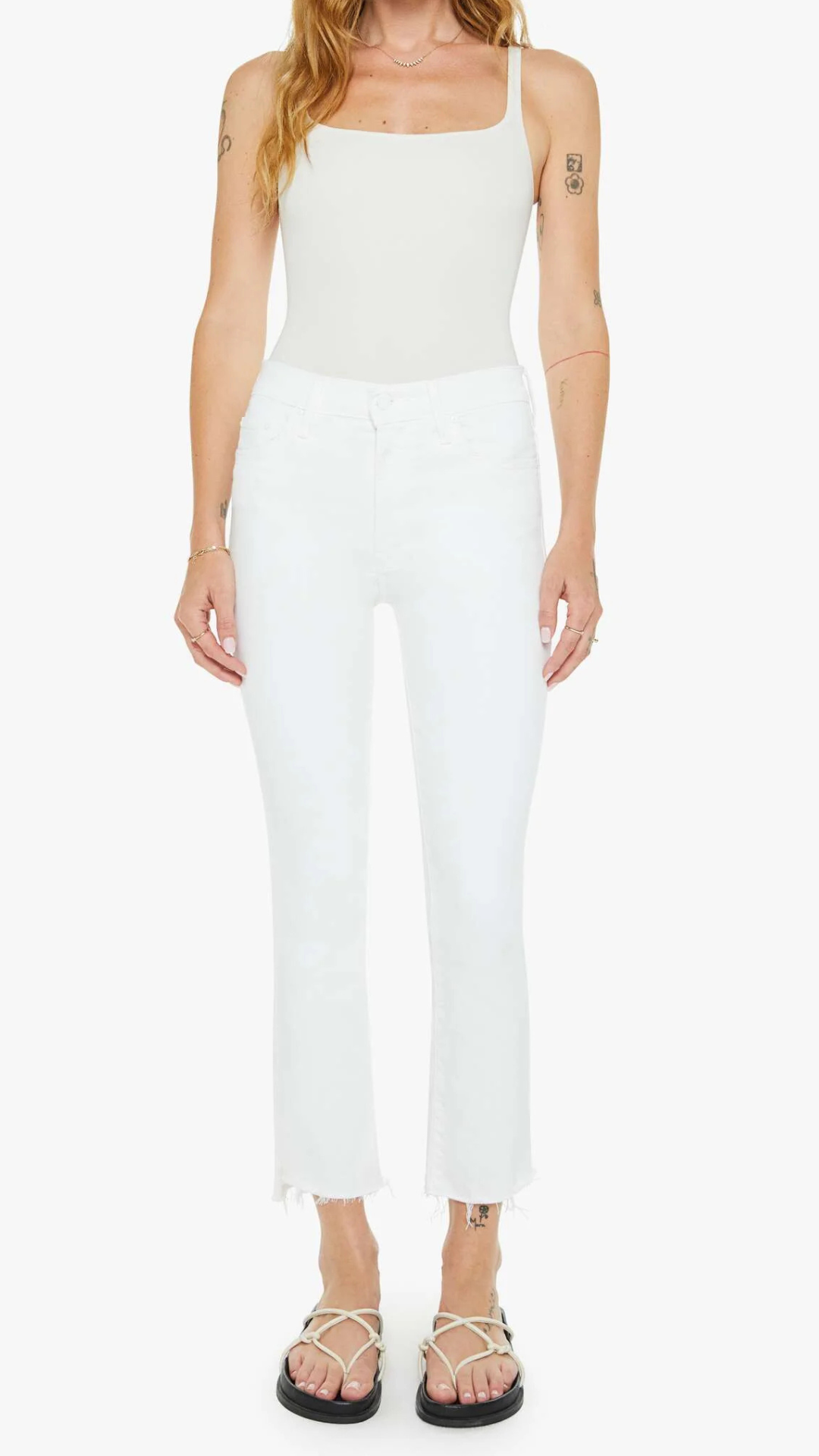 Insider Crop Step Fray - Mother Denim
