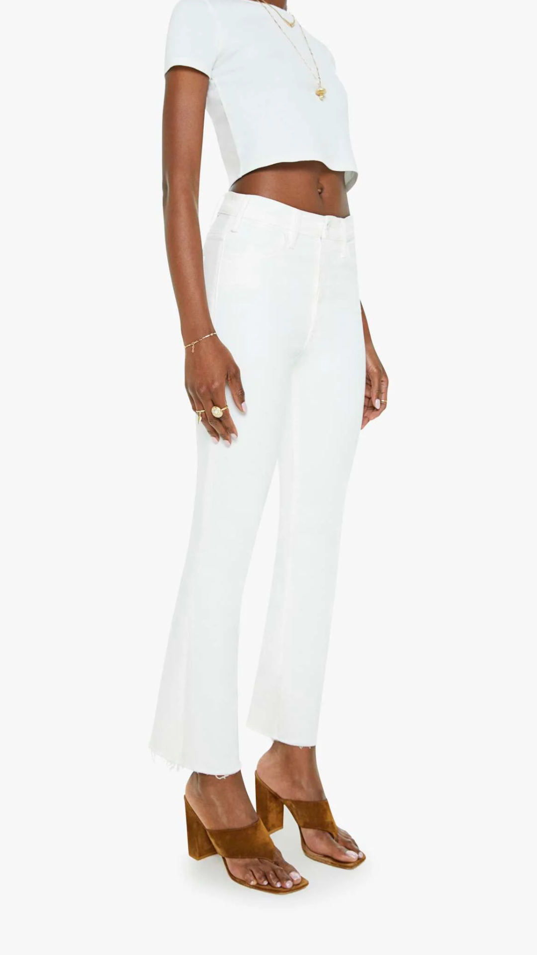 Hustler Ankle Fray FAIREST - Mother Denim
