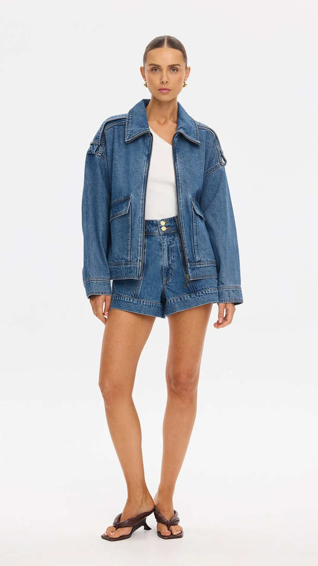 Rita Denim Short