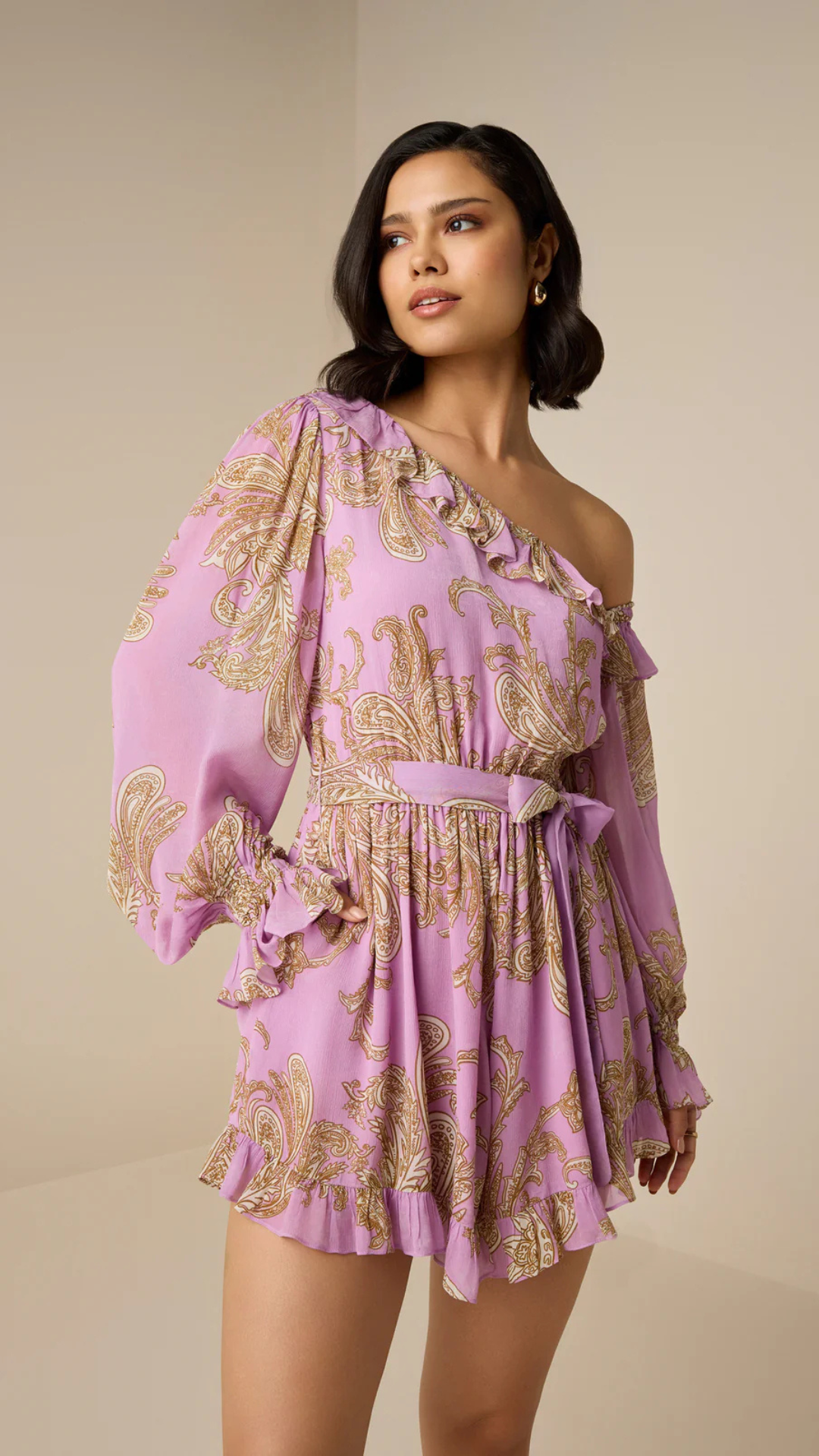 Jiah Belt Romper - Hemant and Nandita