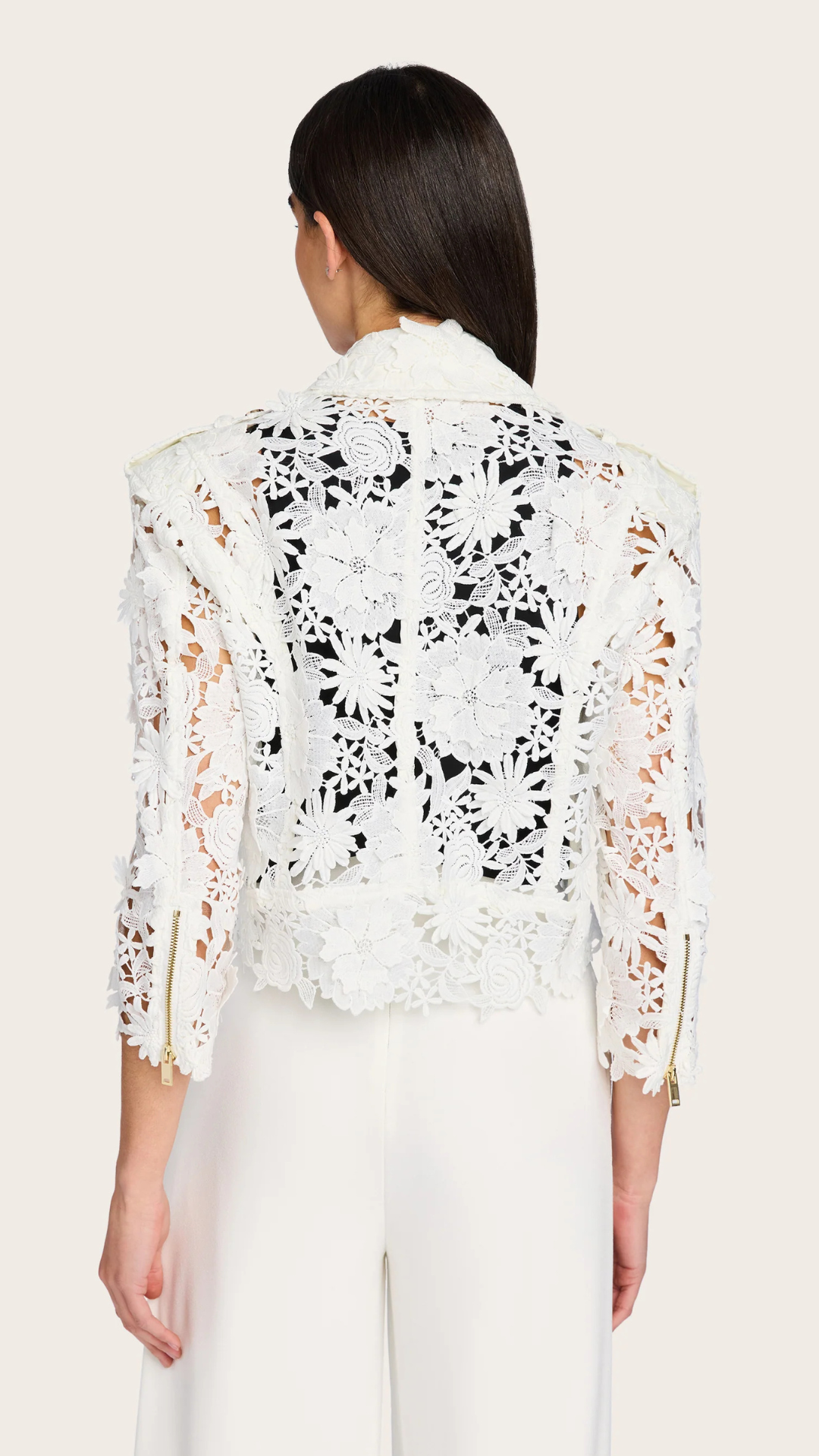 Crawford 3D Lace Moto Jacket - Generation Love
