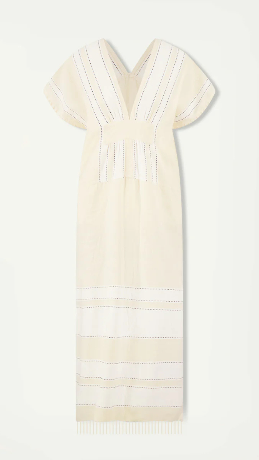Gasita V Neck Caftan - LemLem