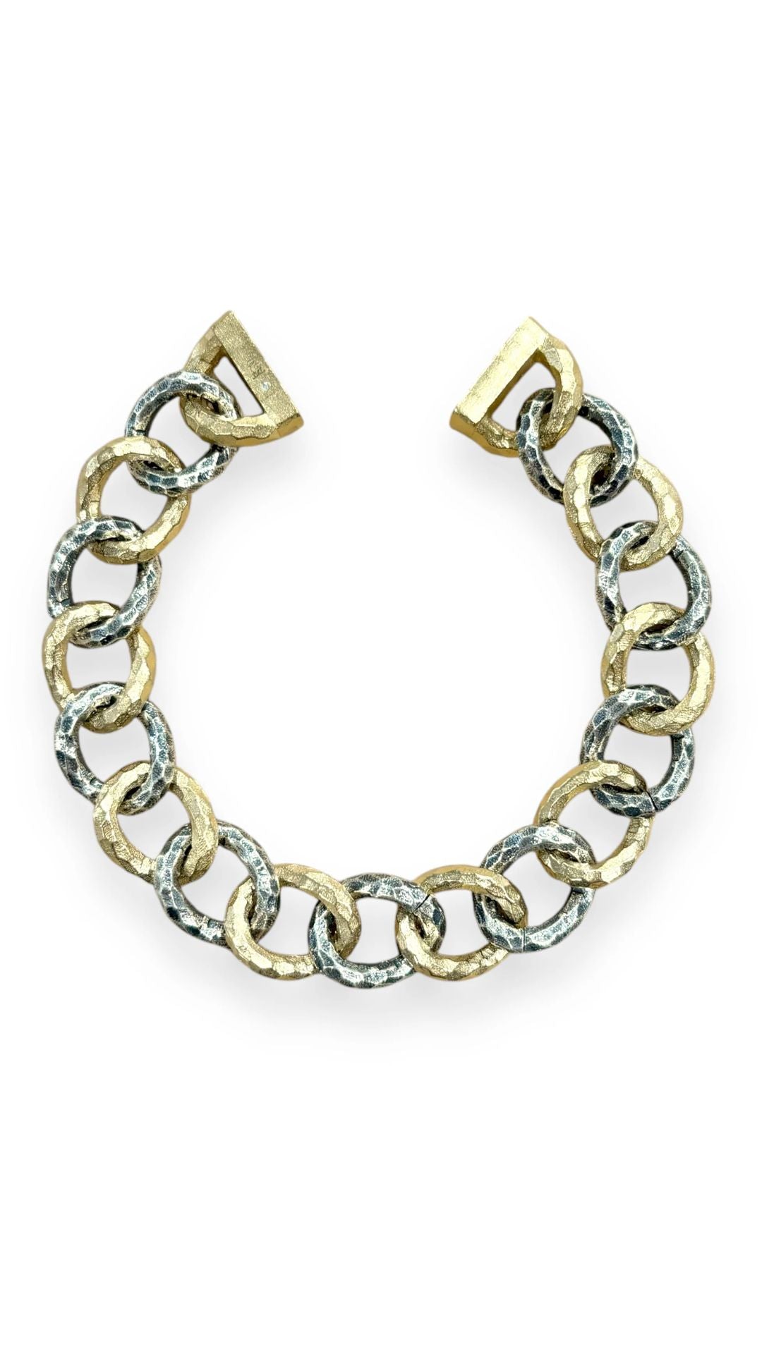 Two Tone Mini Chariot Bracelet