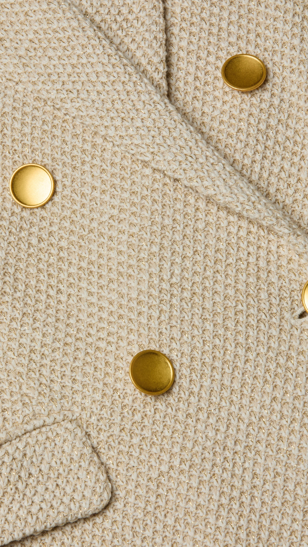 Riva Knit Double Breasted Blazer