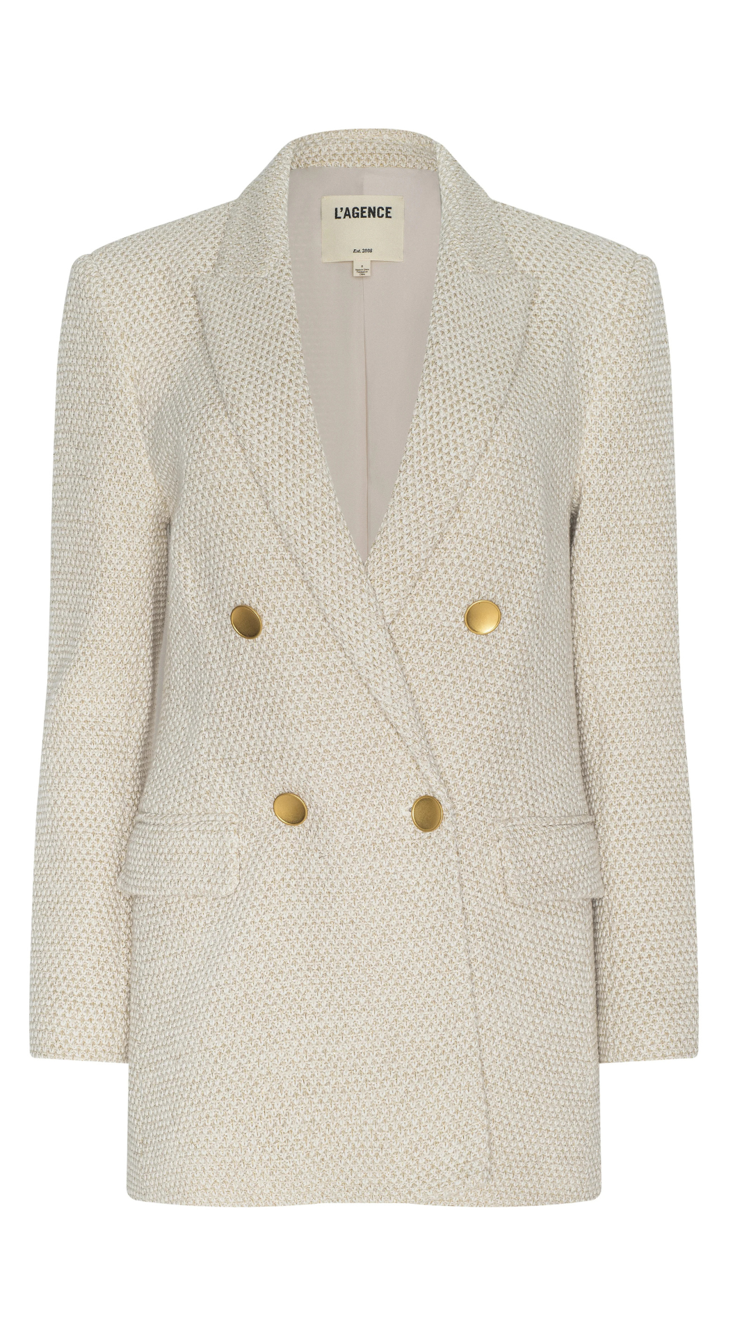 Riva Knit Double Breasted Blazer