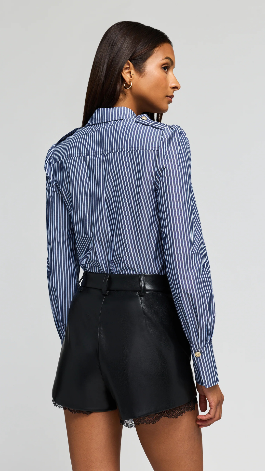 Allure Stripe Poplin Shirt