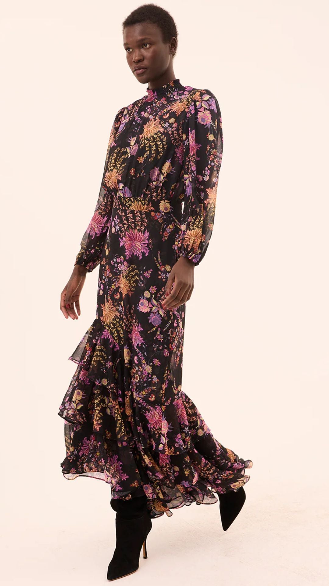 Audrey Dress Dusted Clister