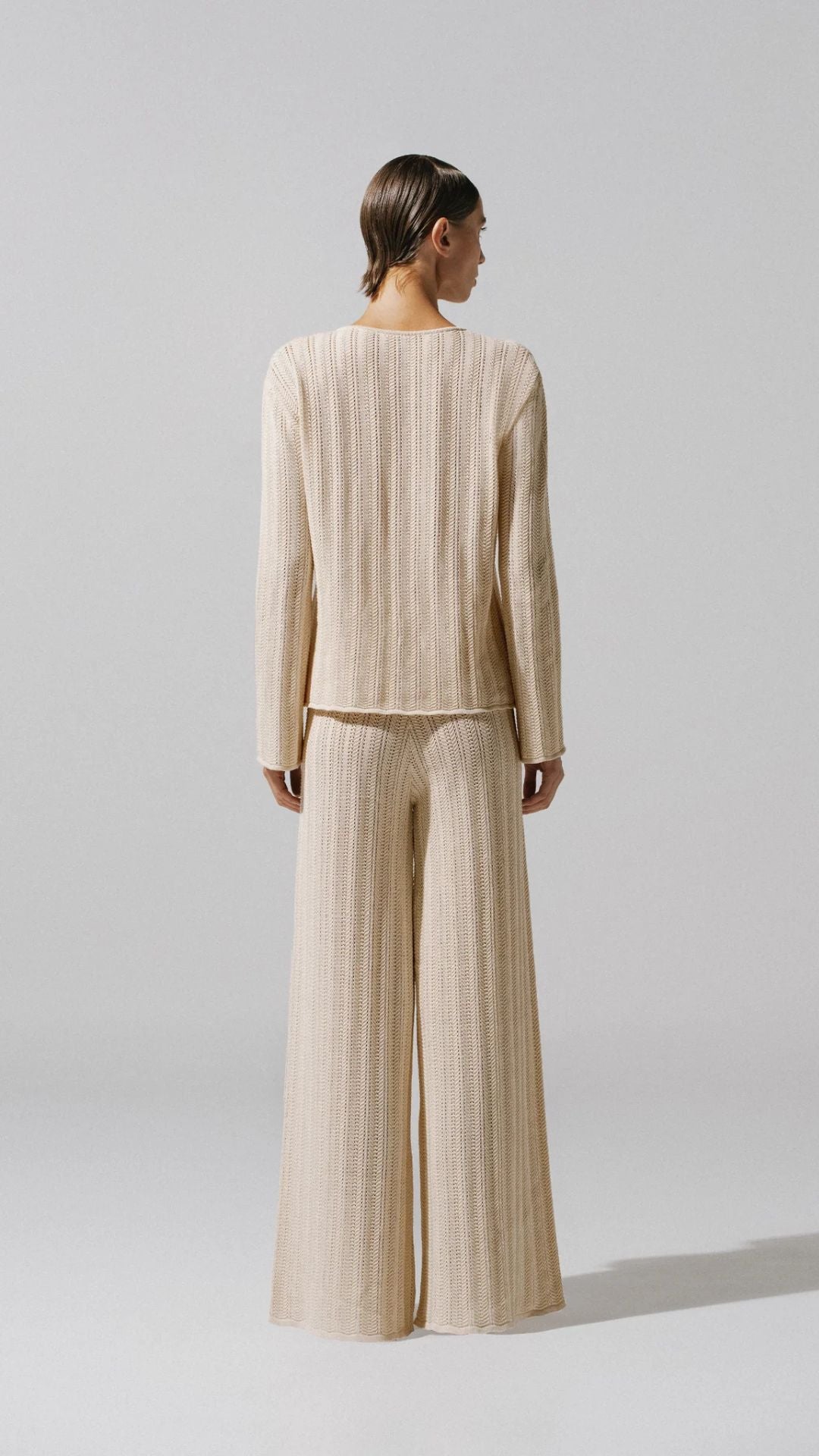 Corsica Pants Ivory - Baobab