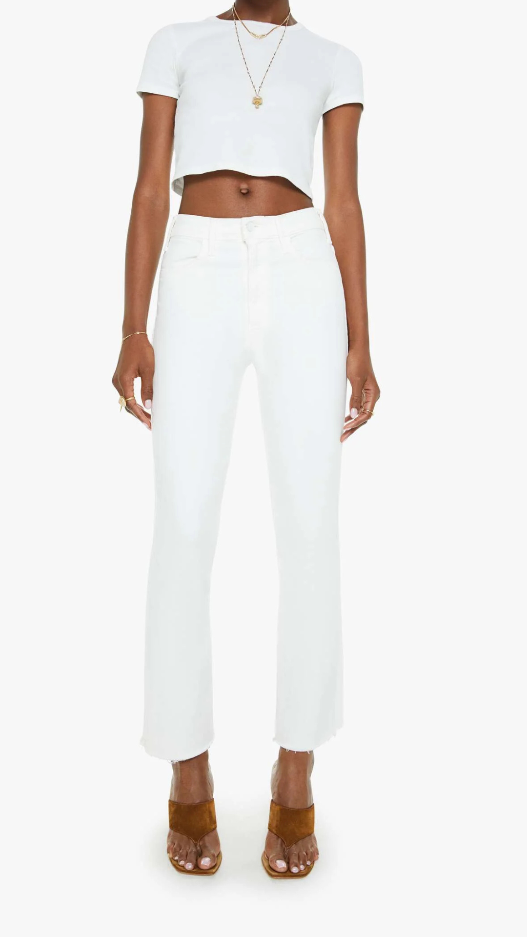 Hustler Ankle Fray FAIREST - Mother Denim