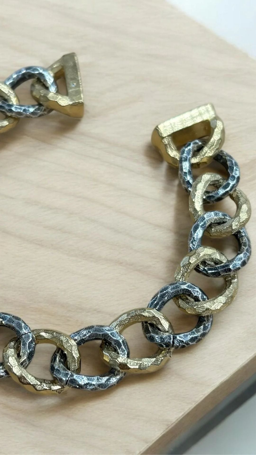 Two Tone Mini Chariot Bracelet - Tat2