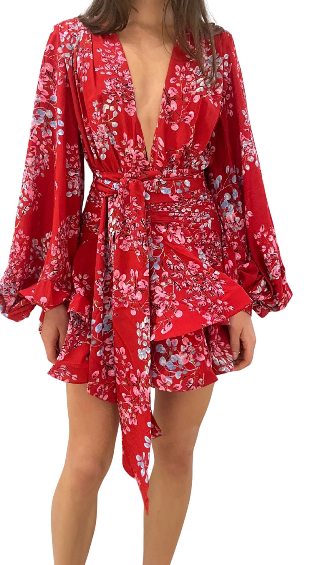 Bedouin Red Multi Mini Dress - Bronx and Banco